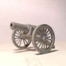 napoleónica cañón de llavero varios 3d print model - Mito3D