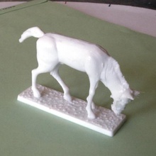 napoleonische Figuren 40mm Pferd, Wassertrog Spiel historische - Spielzeug Sammlung 3d print model - Mito3D