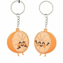 naranjitas key ring oranges chibi orange 3d print model - Mito3D