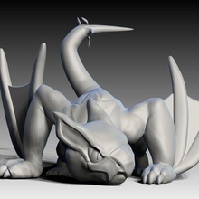 Nargacuga 3d print model - Mito3D