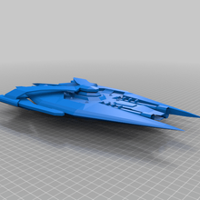 narn - g'kar sınıfı savaş gemisi oyun babylon 5 babylon5 g& 039 kar gemi oyuncak 3d print model - Mito3D