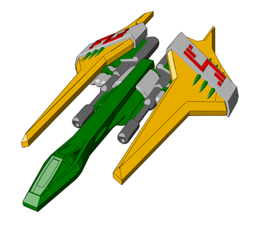 narn gorith medio combatiente flota escala juego régimen Babilonia 5 starmada completo empuje 3d print model - Mito3D