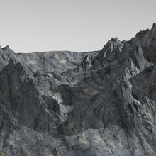 Narnia montagnes 4 3d print model - Mito3D