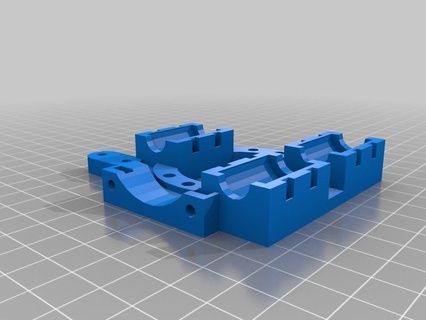 étroit prusa chariot 3d impression 3d print model - Mito3D