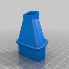 narrow vacuum extension 3d print model - Mito3D