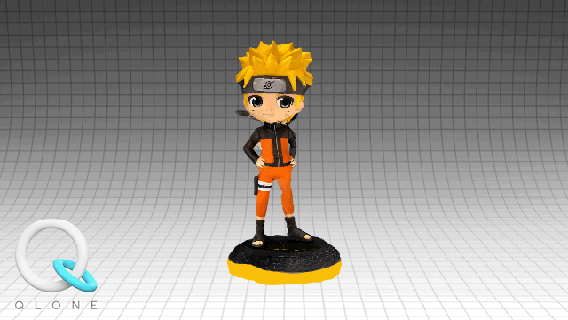 Naruto qlone 3d print model - Mito3D