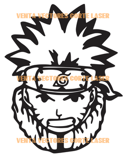 Naruto Mauer Kunst Dekoration Anime 3d Drucken Laser Schneiden 3d print model - Mito3D