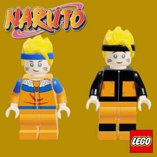 Naruto anime mini figür 3d print model - Mito3D