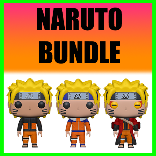 Naruto paket 3 modeller takım Shippuden Funko pop dbz Ejderha top goku Vegeta kofxv anime Toyart oyuncak nendoroid 3D print model - Mito3D