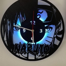 naruto reloj 1 manga decoración 3d print model - Mito3D