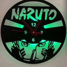 naruto reloj manga decoración 3d print model - Mito3D