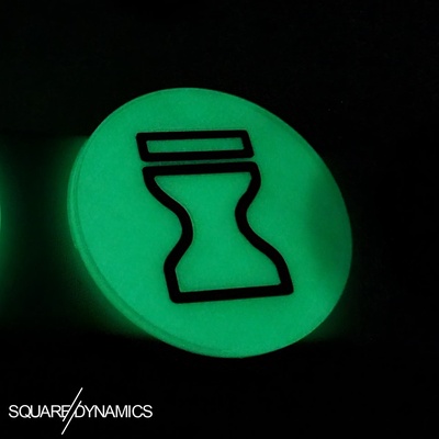 naruto sottobicchiere bagliore serie suoni fluorescente bicchiere resina villaggio sabbia ninja 3d print model - Mito3D