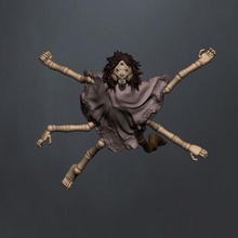 naruto cuervo marioneta 3d print model - Mito3D