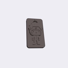 naruto dog tag jewelry chain anime 3d print model - Mito3D