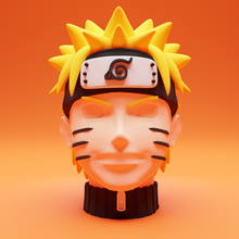 Naruto tête 3d print model - Mito3D