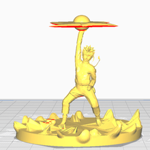 naruto rasengan shuriken figura 3d print model - Mito3D