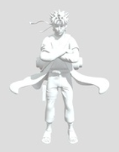naruto salbei modus sammeln 3d print model - Mito3D