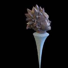 naruto pasta dental arquitectura 3d print model - Mito3D