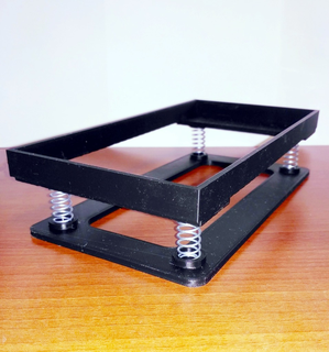 nas acustico isolamento molle levitatore base silenzio primavera gadget 3d print model - Mito3D