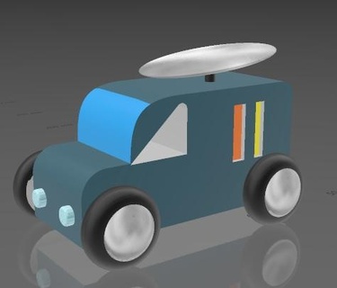 nasa coche vehiculo 3d print model - Mito3D