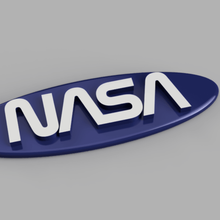 NASA Schlüsselbund 3d print model - Mito3D