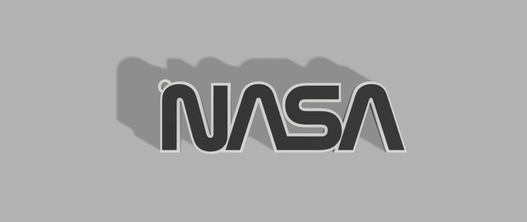 NASA Logo Schlüsselbund Zeichen Logos 3d print model - Mito3D