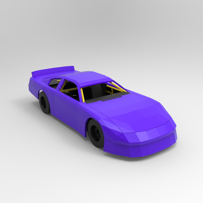 nascar -- super late model 1 24 game rally toyota ford dodge chevrolet f1 indy car dtm race racing 3d print model - Mito3D