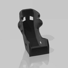 nascar inspirado asiento 1 24 25 escala coche vehiculo modelado 3d print model - Mito3D