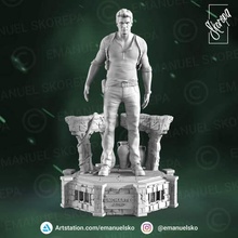 nathan drake uncharted playstation stl zbrush figure 3d collectible sculpture 3d print model - Mito3D