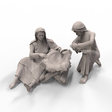 nativity family 2 3d print model - Mito3D