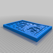 escena de la natividad placa herramienta La impresión en 3d navidad 3d print model - Mito3D