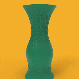 natura vazo dekor mat Toplamak çiçek ekici Vazomodehousedekor Perla Blanco 3d print model - Mito3D