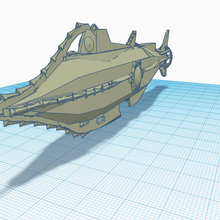 nautilus aracı 20000 Ligler denizaltı nemo altında deniz 3d print model - Mito3D