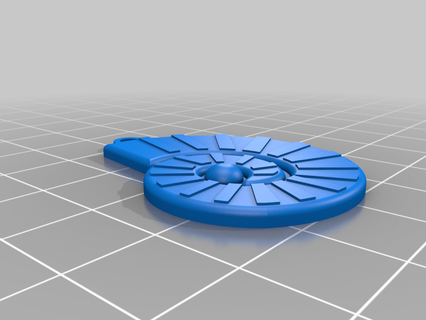 nautilus shell pendant 3d print model - Mito3D