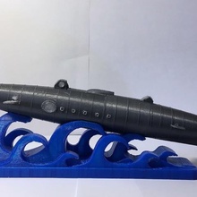 nautilus sous-marin divers bateau de la narration film 3d print model - Mito3D