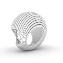 nautilus jewelry ring 3d print model - Mito3D