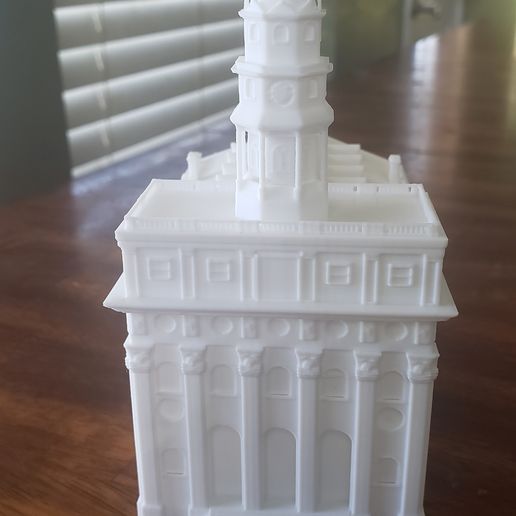 nauvoo temple lds 3d model printing digital file stl architecture christ hyrum smith illinois jesus joseph day saints religion sunstone 3D print model - Mito3D
