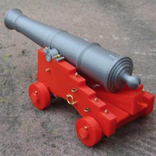 naval cannon Spiel 3d print model - Mito3D