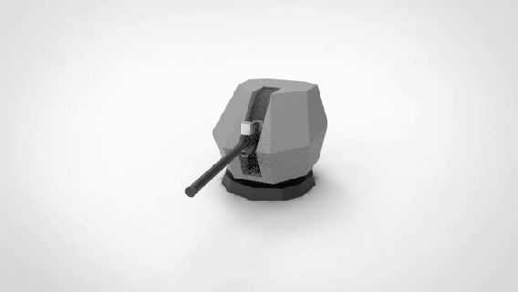 naval gun ship mk frigate corvettec marine ship boat yacht military  3d print model - Mito3D