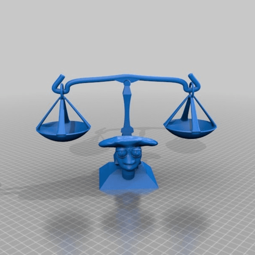 navigator avaient l'équilibre art sculptures 3D print model - Mito3D