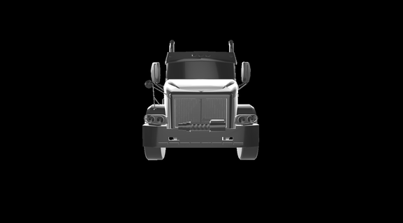 navistar internacional 9400 1996 carros caminhão carro caminhões petroleiro trator comercial veículo camião lkw 3d print model - Mito3D