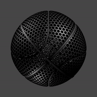 nba basketball muzo3d muzo balloon sport 3d print model - Mito3D