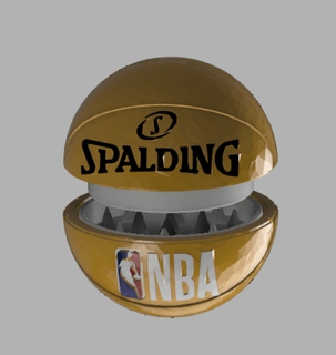 nba macinino erba pallacanestro cestino palla gli sport Stampa posto flessibile giocattolo regalo anime 3d print model - Mito3D