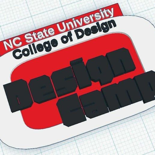 ncsu Hochschule Design Lager Logo Stift sign_logos 3D print model - Mito3D