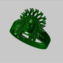 ndian ring jewel design populer new 3d print model - Mito3D