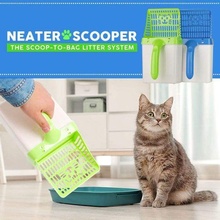 neater scooper cat litter scoop reverse engineering 3d print model - Mito3D