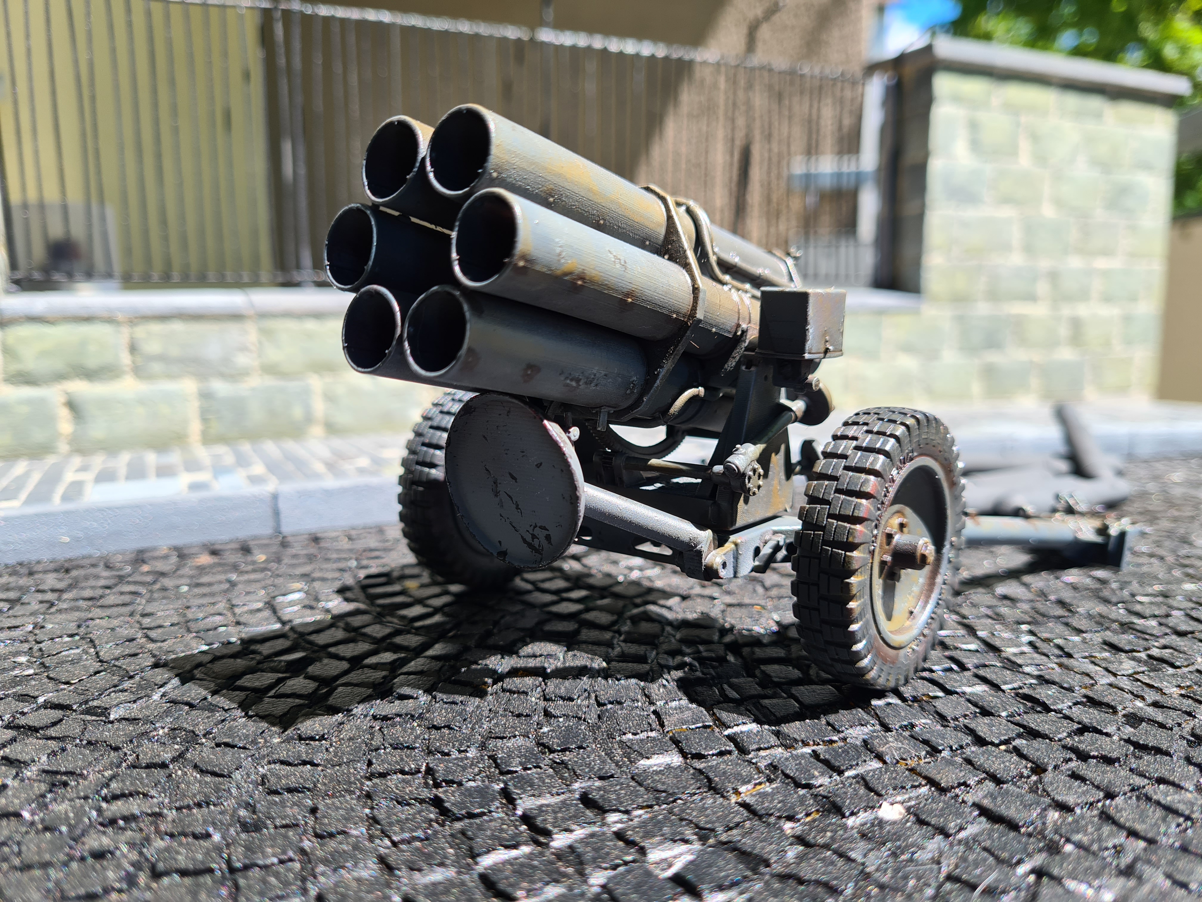 Nebelwerfer 41 1 16 escala ww2 alemão Wehrmacht diorama 3D print model - Mito3D