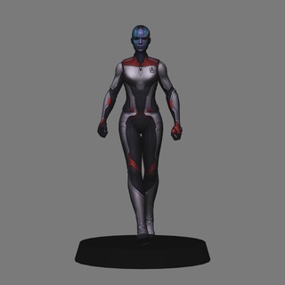 nebula quantum suit - avengers endgame poly mcu marvel cinematic universe 3d print model - Mito3D