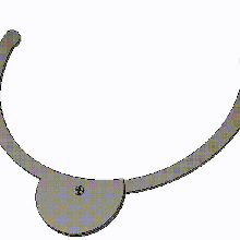 neck sizing tool collar custom 3d print model - Mito3D