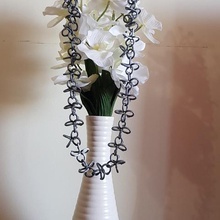 la collana gioielli pendent flower design farfalla albero catena lunga 3d print model - Mito3D